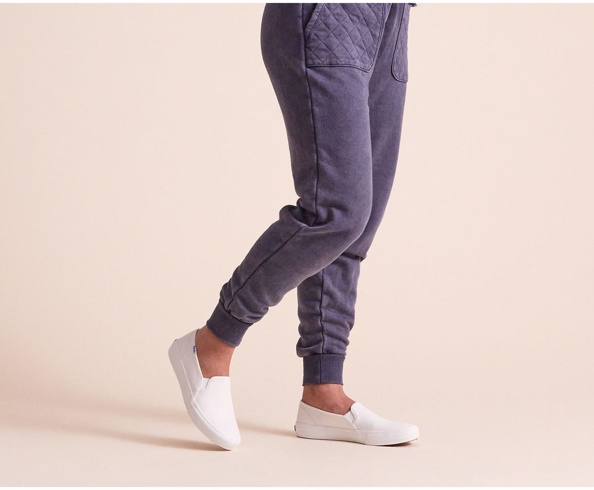 Keds Women Double Decker Leather