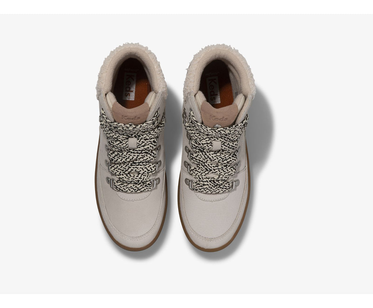 Keds Women Midland Boot Luxe Leather Faux Shearling and Thinsulate™