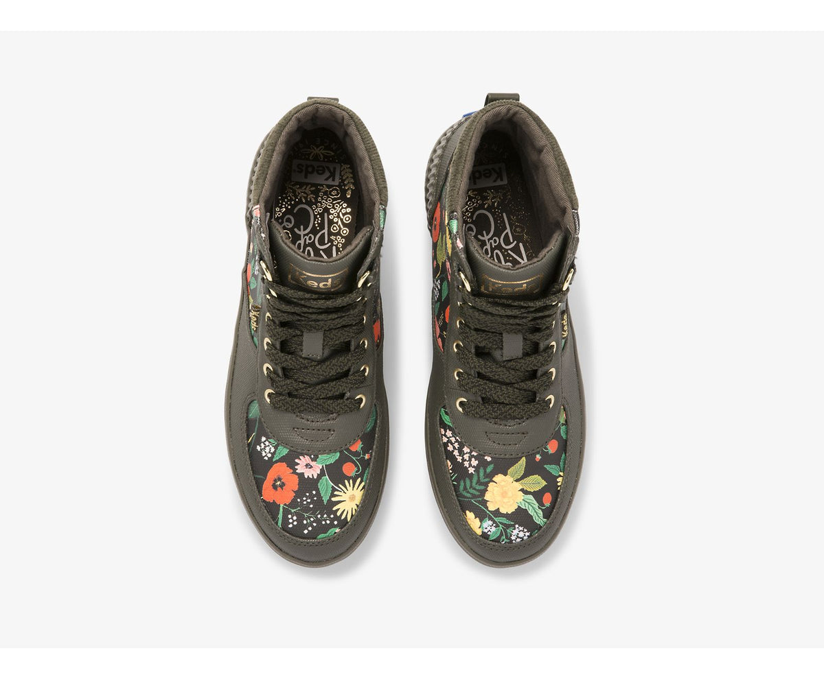 Keds Women Keds x Rifle Paper Co. Scout Boot Water-Resistant Botanical Canvas Thinsulate™