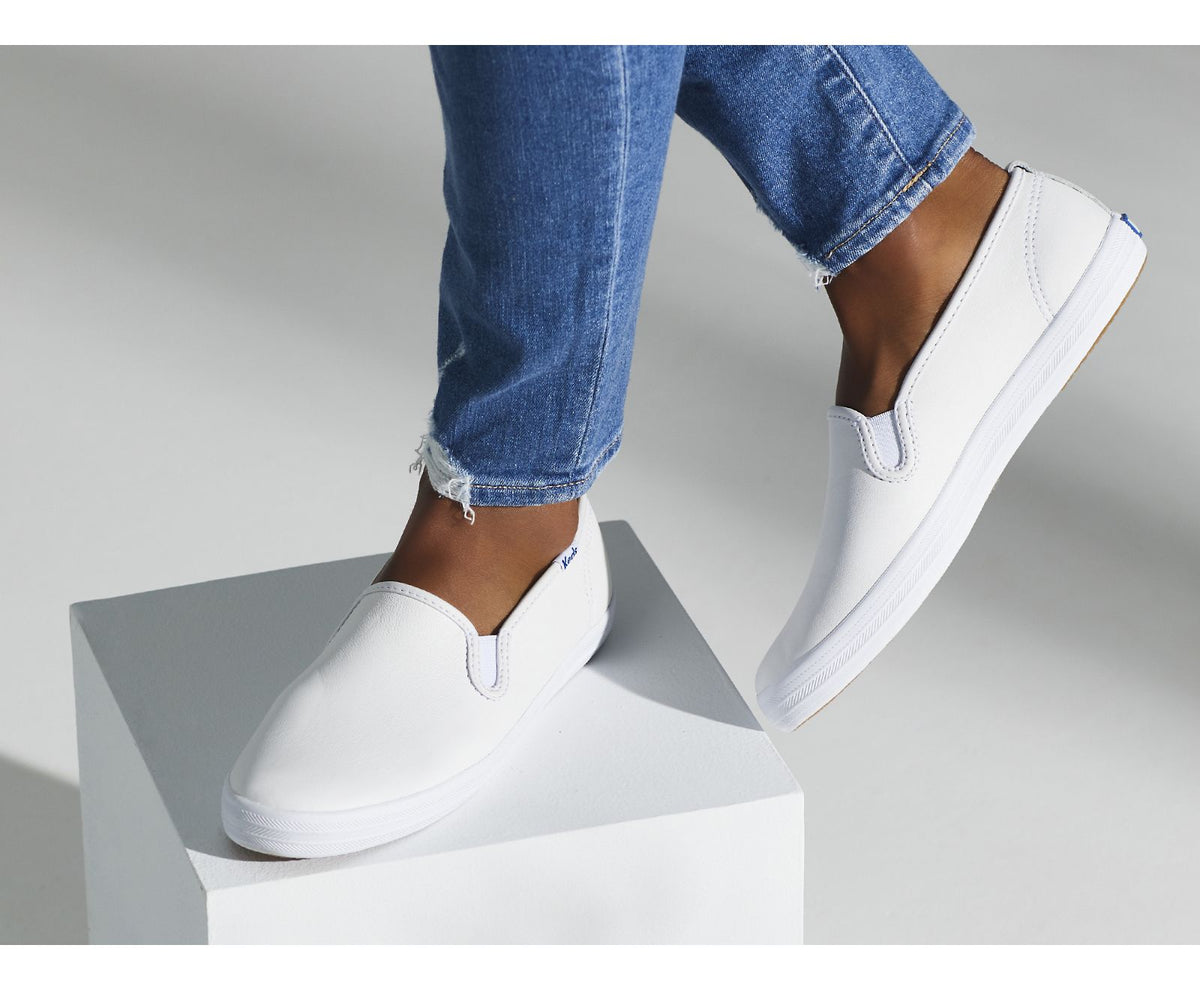 Keds Women Champion Slip On Leather