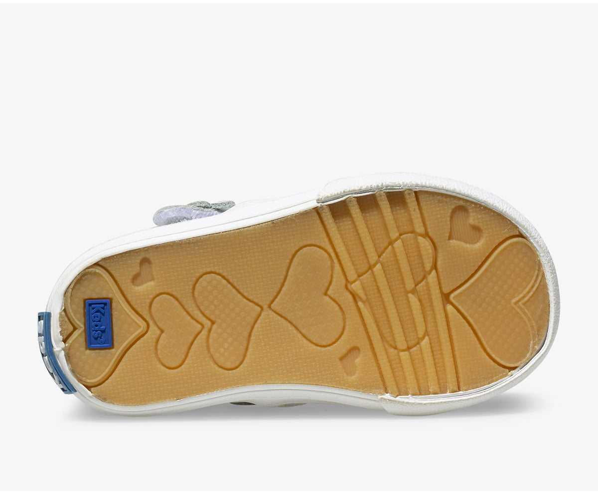 Keds Girls Big Kid's Daphne T-Strap Leather Sneaker