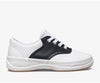 White / Classic Navy