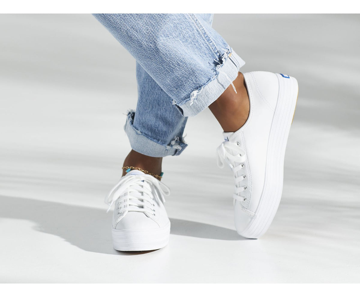 Keds Women Triple Kick Leather