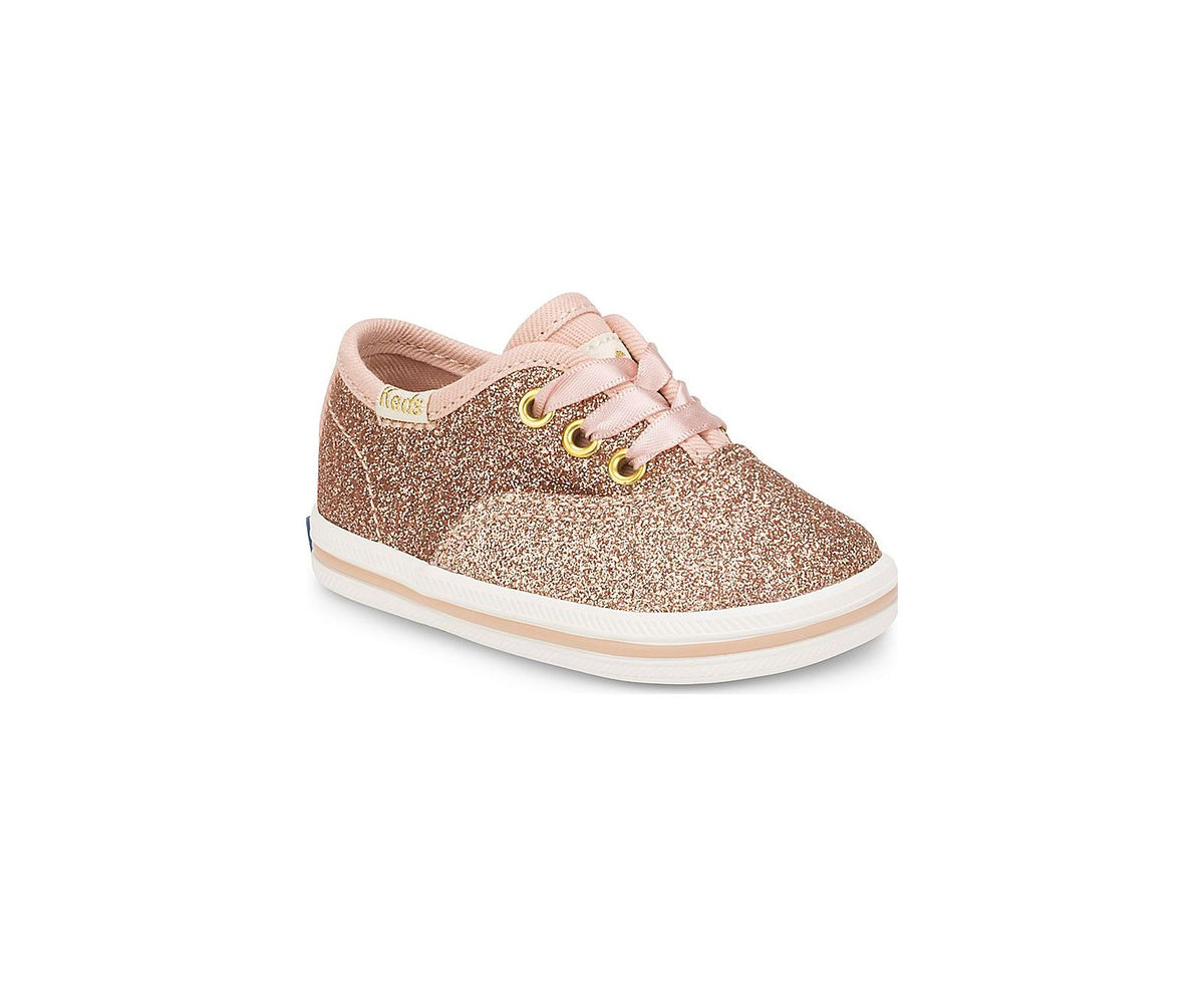 Keds Girls Little Kid's Keds x kate spade new york Champion Glitter Crib Sneaker