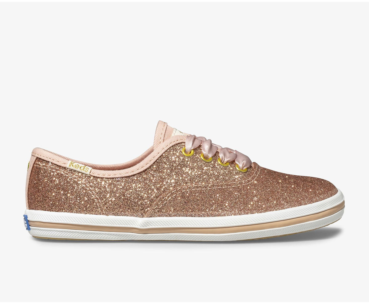 Keds Girls Big Kid's Keds x kate spade new york Champion Glitter Sneaker