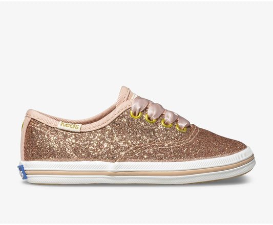 Keds Girls Little Kid's Keds x kate spade new york Champion Glitter Sneaker