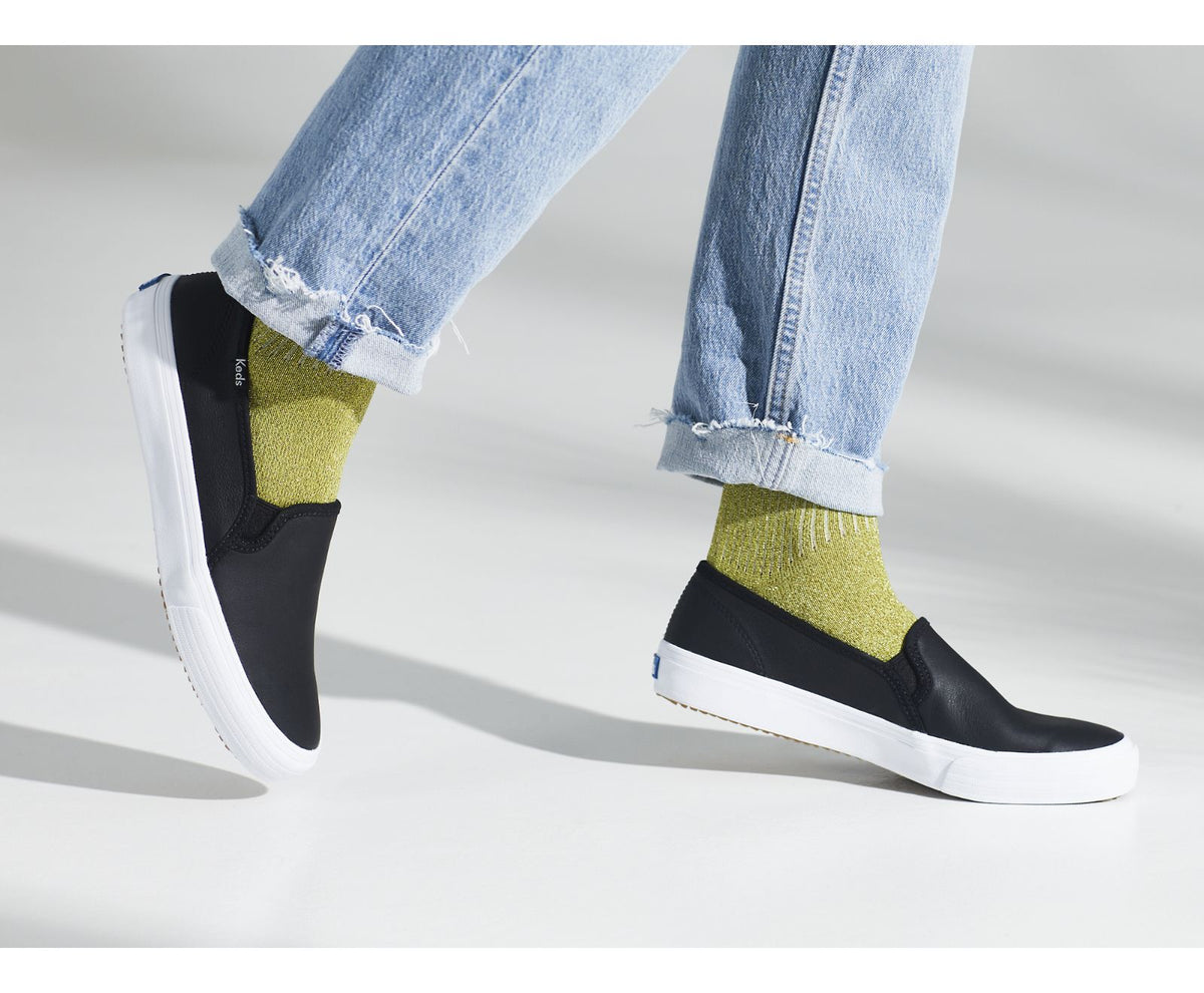 Keds Women Double Decker Leather