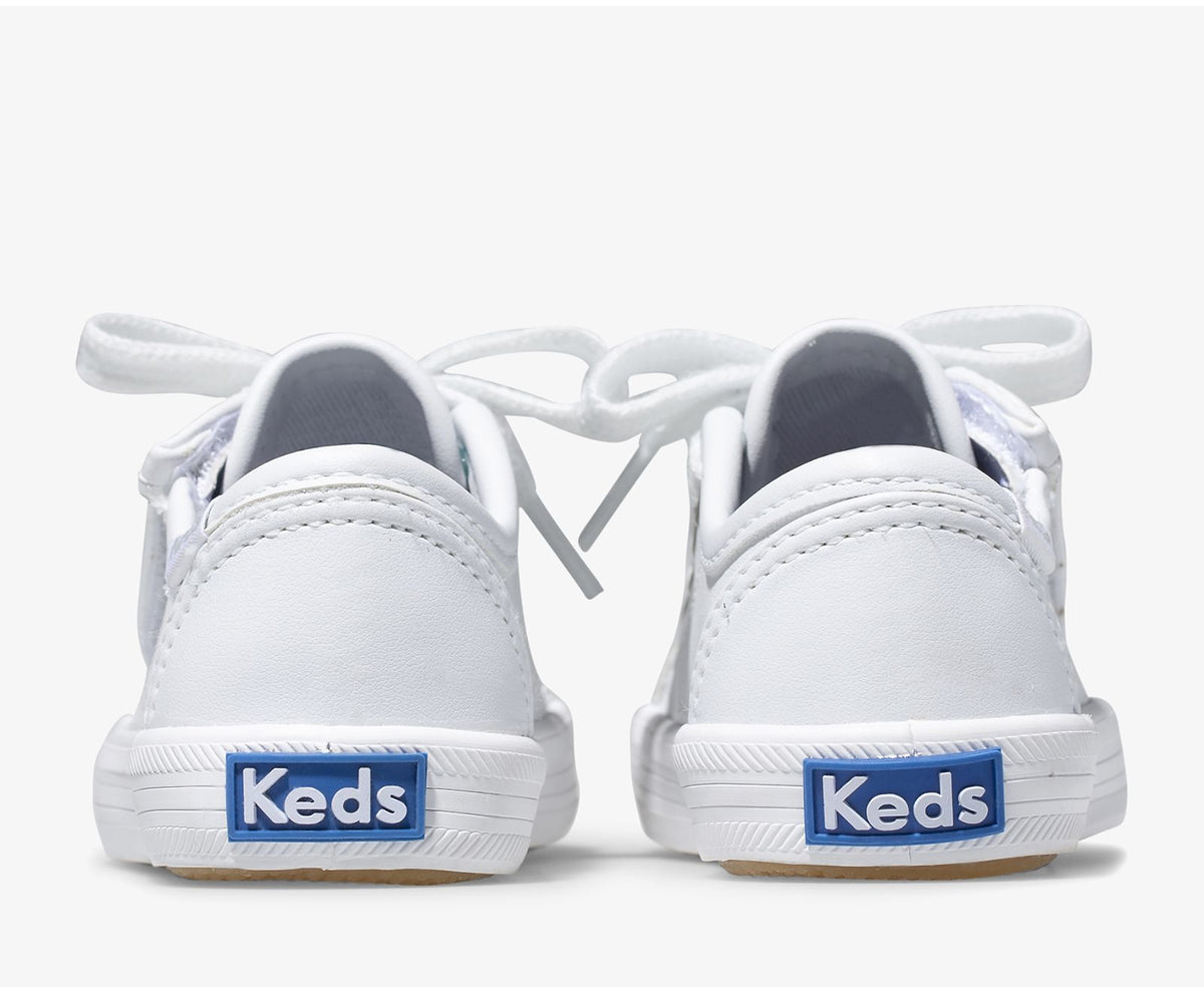Keds Girls Little Kid's Kickstart Jr. Leather Sneaker