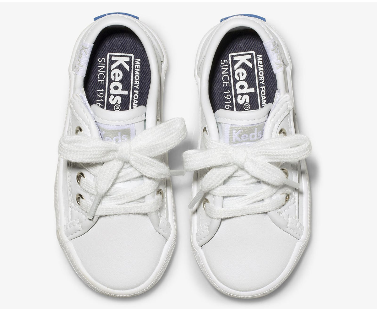 Keds Girls Little Kid's Kickstart Jr. Leather Sneaker
