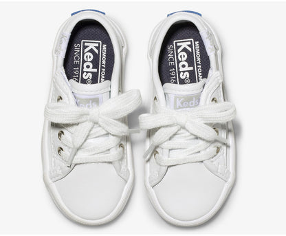 Keds Girls Little Kid's Kickstart Jr. Leather Sneaker