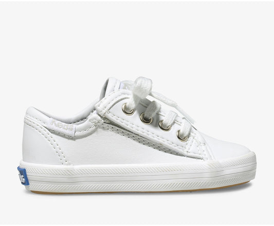 Keds Girls Big Kid's Kickstart Jr. Leather Sneaker