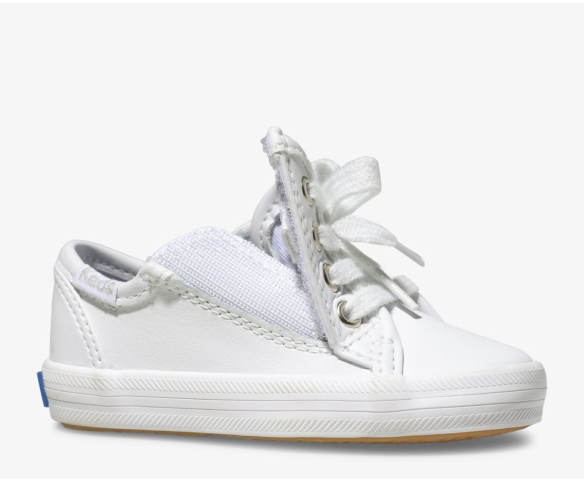 Keds Girls Big Kid's Kickstart Jr. Leather Sneaker
