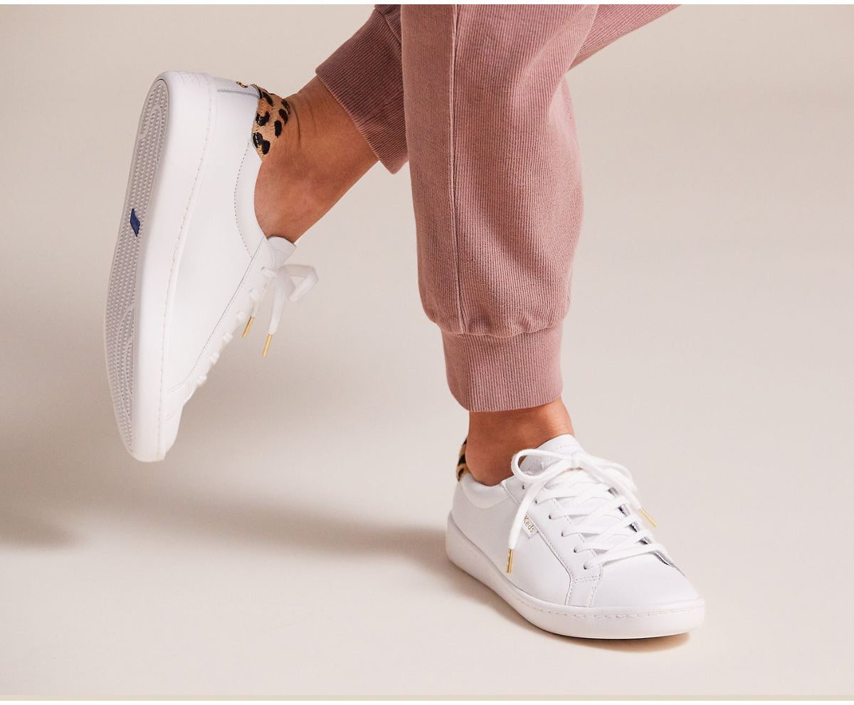 Keds Women Keds x kate spade new york Ace Leather Calf Hair