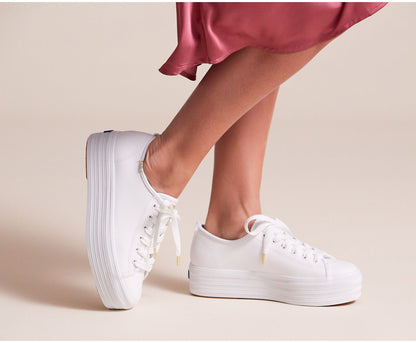 Keds Women Triple Up Leather