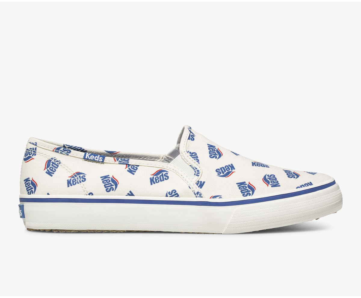 Keds Women Double Decker Canvas Tossed Wave