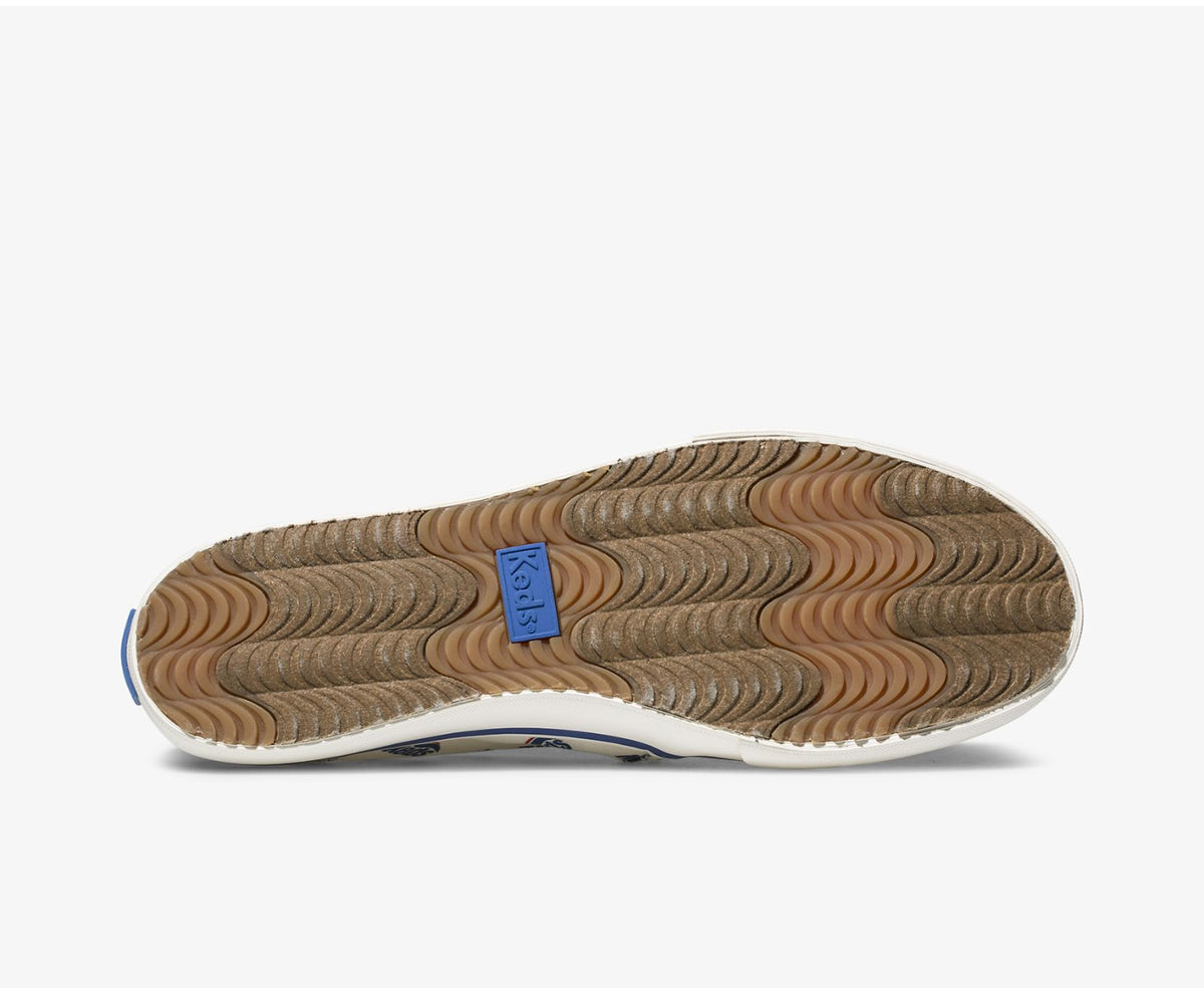 Keds Women Double Decker Canvas Tossed Wave