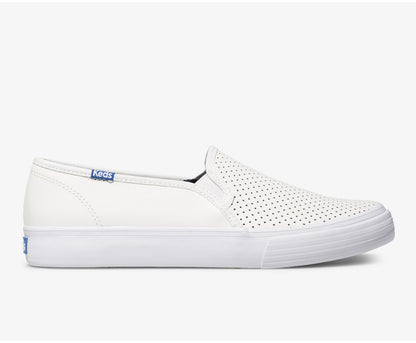 Keds Women Double Decker Perf Leather
