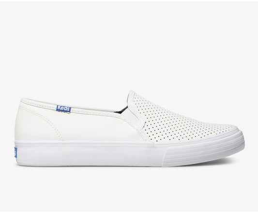 Keds Women Double Decker Perf Leather