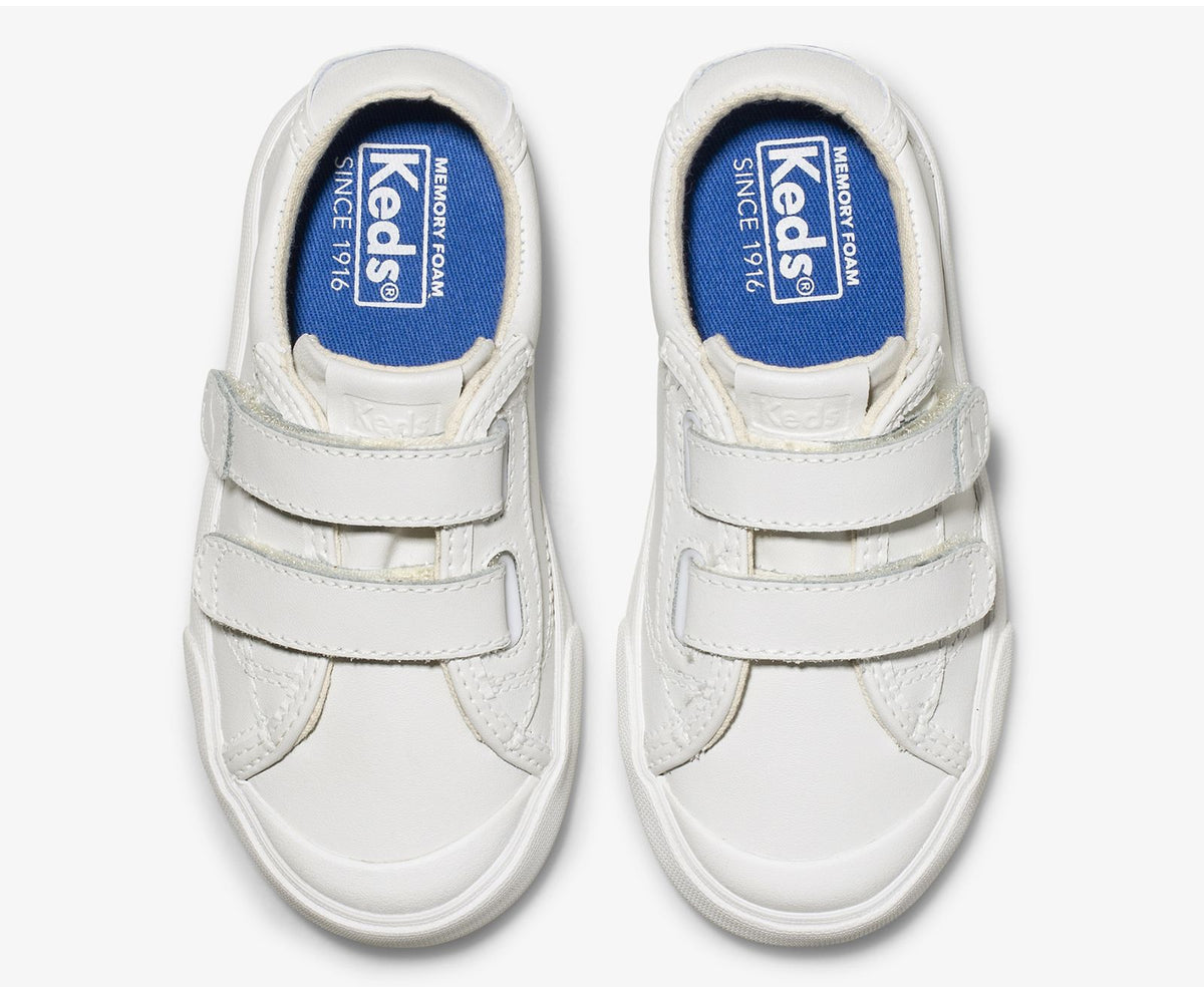 Keds Girls|Boys Little Kid's Crew Kick 75 2V Leather