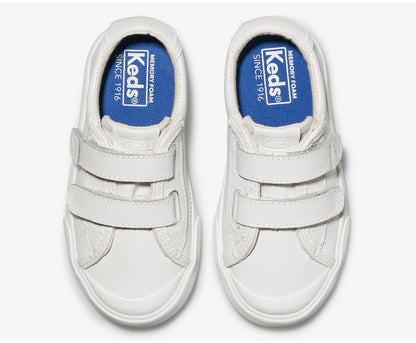 Keds Girls|Boys Little Kid's Crew Kick 75 2V Leather