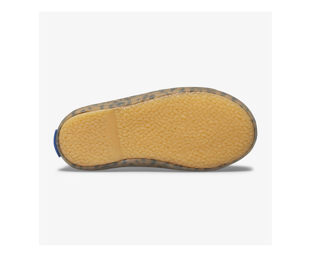 Keds Girls|Boys Big Kid's Kickstart Leopard Foxing Sneaker Jr