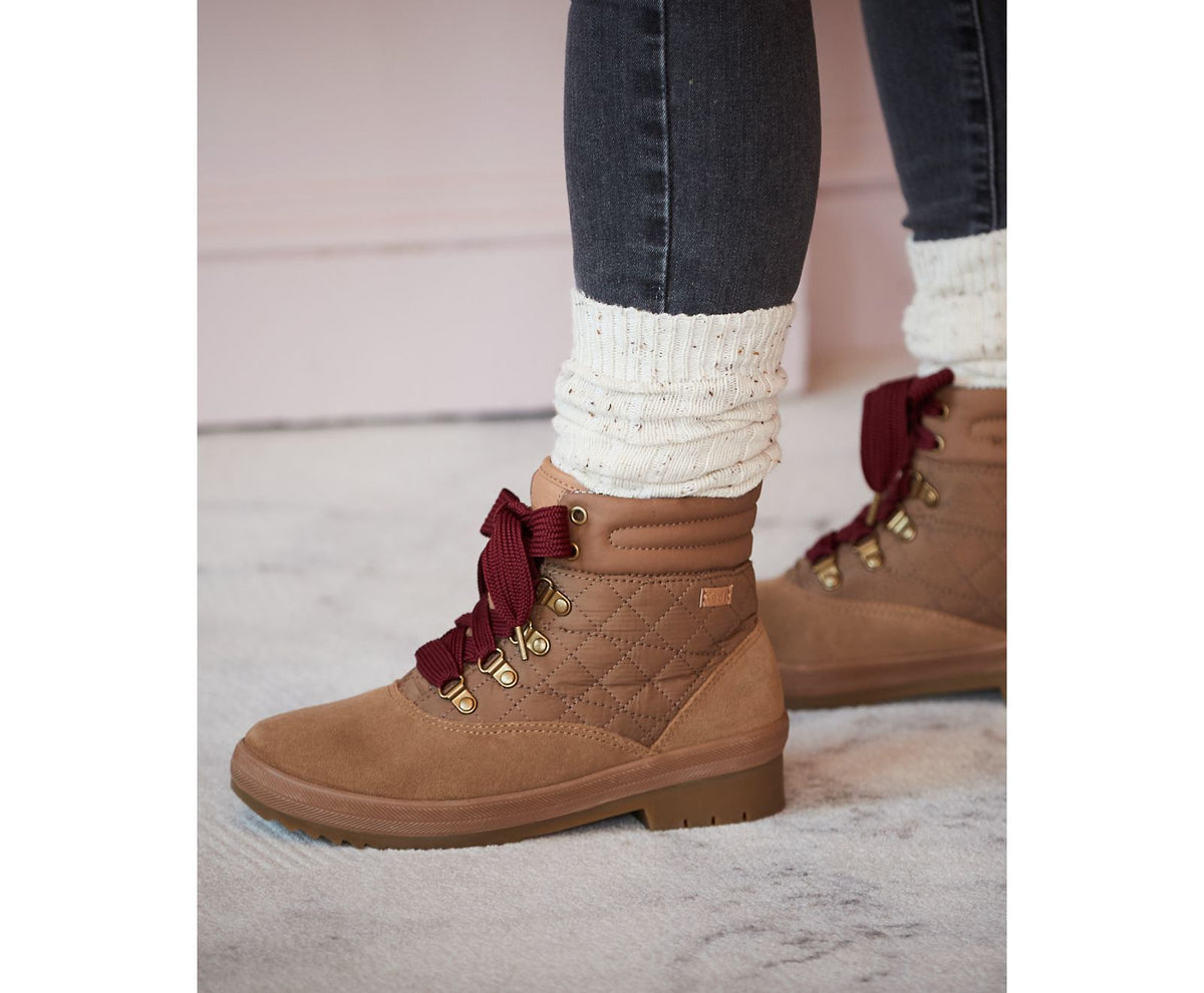 Keds Women Camp Boot Water-Resistant Suede Thinsulate™