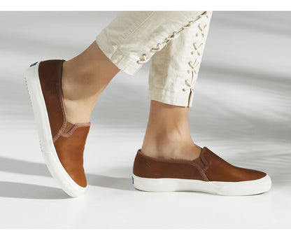 Keds Women Double Decker Leather