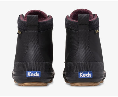 Keds Women Scout Boot II Water-Resistant Canvas Rain Boot