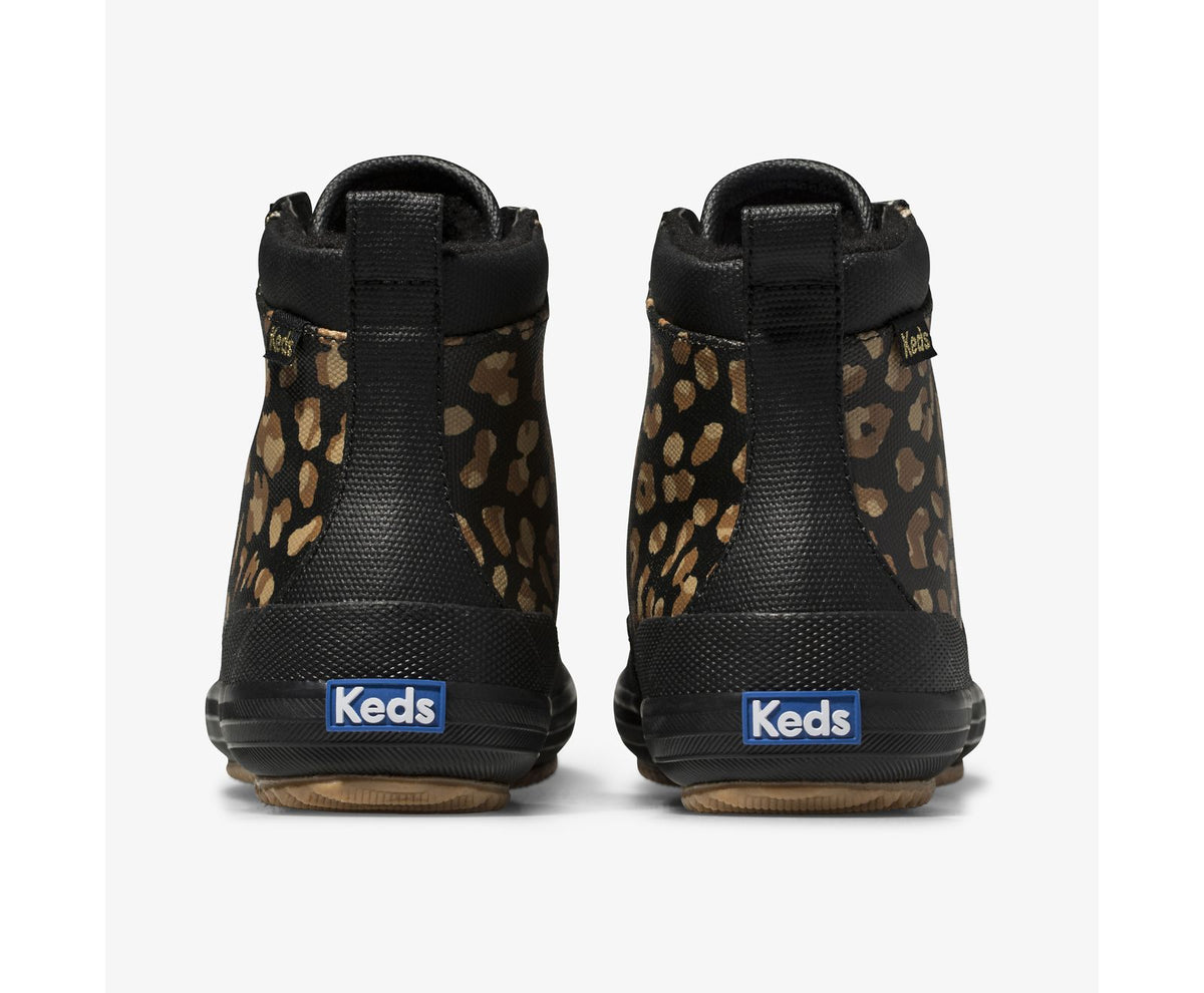 Keds Women Scout Boot II Water-Resistant Canvas Rain Boot