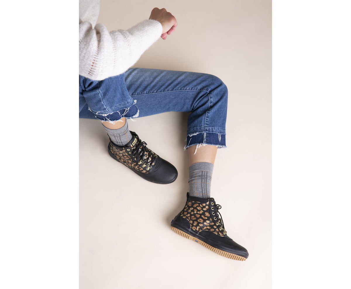 Keds Women Scout Boot II Water-Resistant Canvas Rain Boot