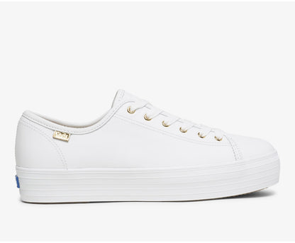 Keds Women Triple Kick Luxe Leather