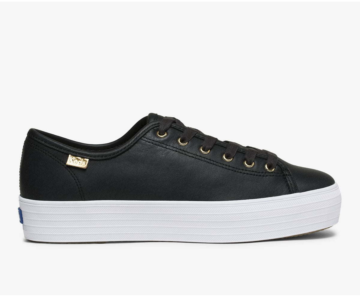 Keds Women Triple Kick Luxe Leather