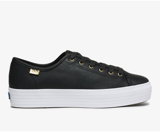 Keds Women Triple Kick Luxe Leather