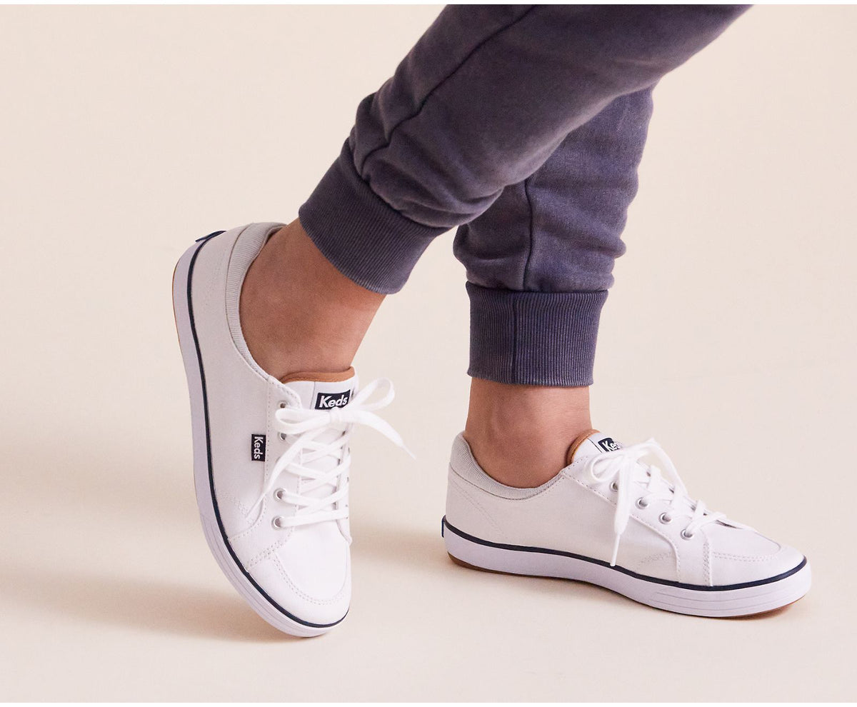 Keds Women Center II Canvas Stripe