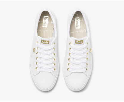 Keds Women Jump Kick Perf Leather