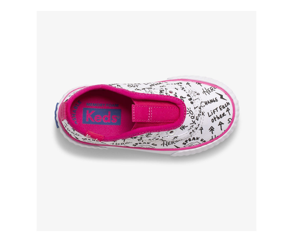 Keds Girls|Boys Big Kid's Topkick Washable Slip On Jr