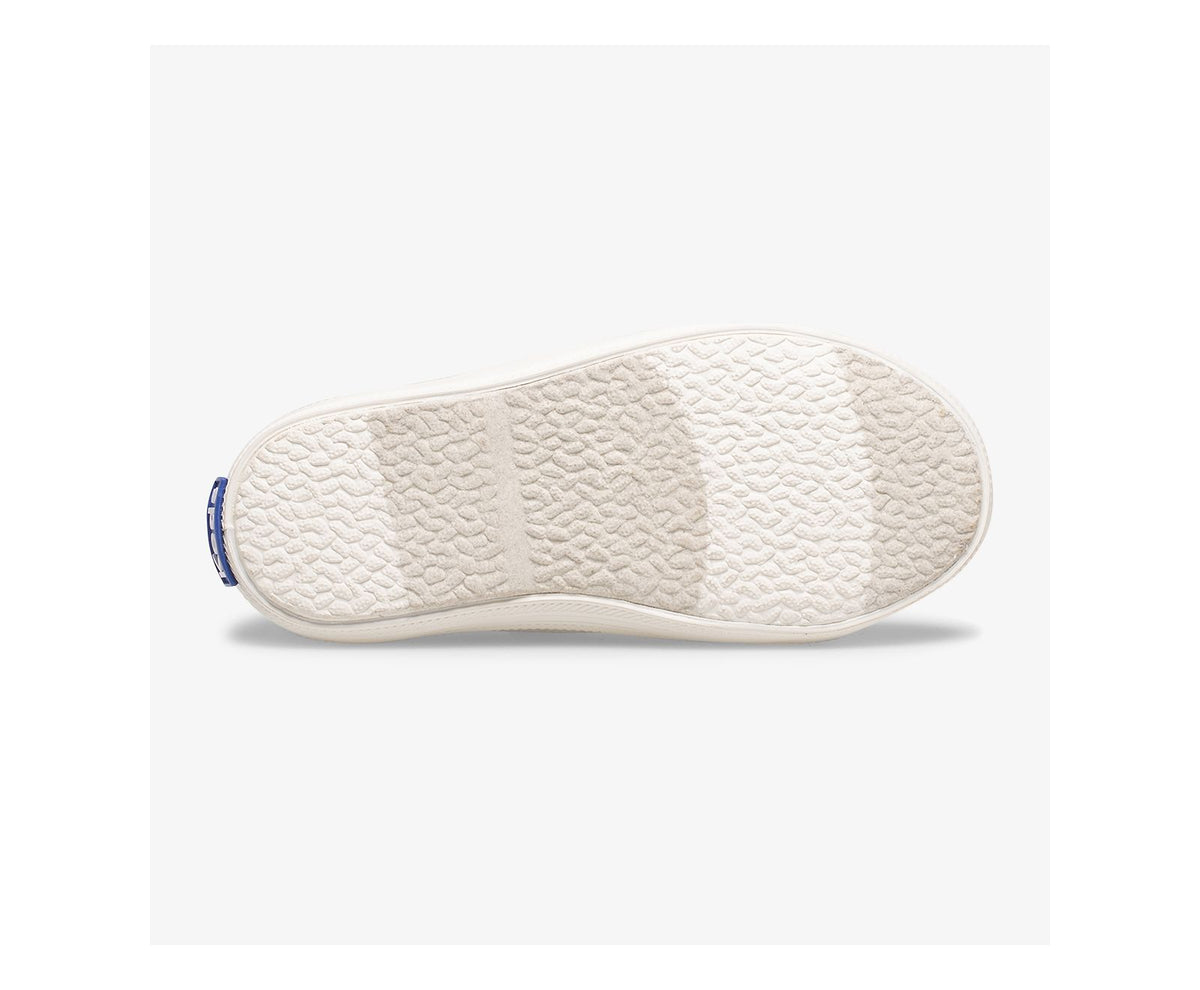 Keds Girls Little Kid's Keds x kate spade new york Kickstart Jr Ivory Glitter