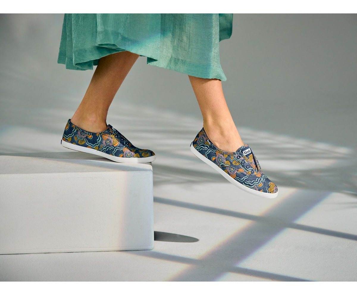 Keds Women Chillax Washable Ripple Feat. Organic Cotton Twill