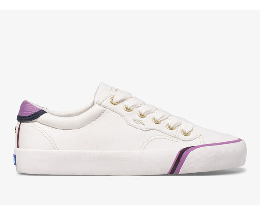 Keds Women Keds x kate spade new york Crew Kick 75 Stripe Bumper Canvas