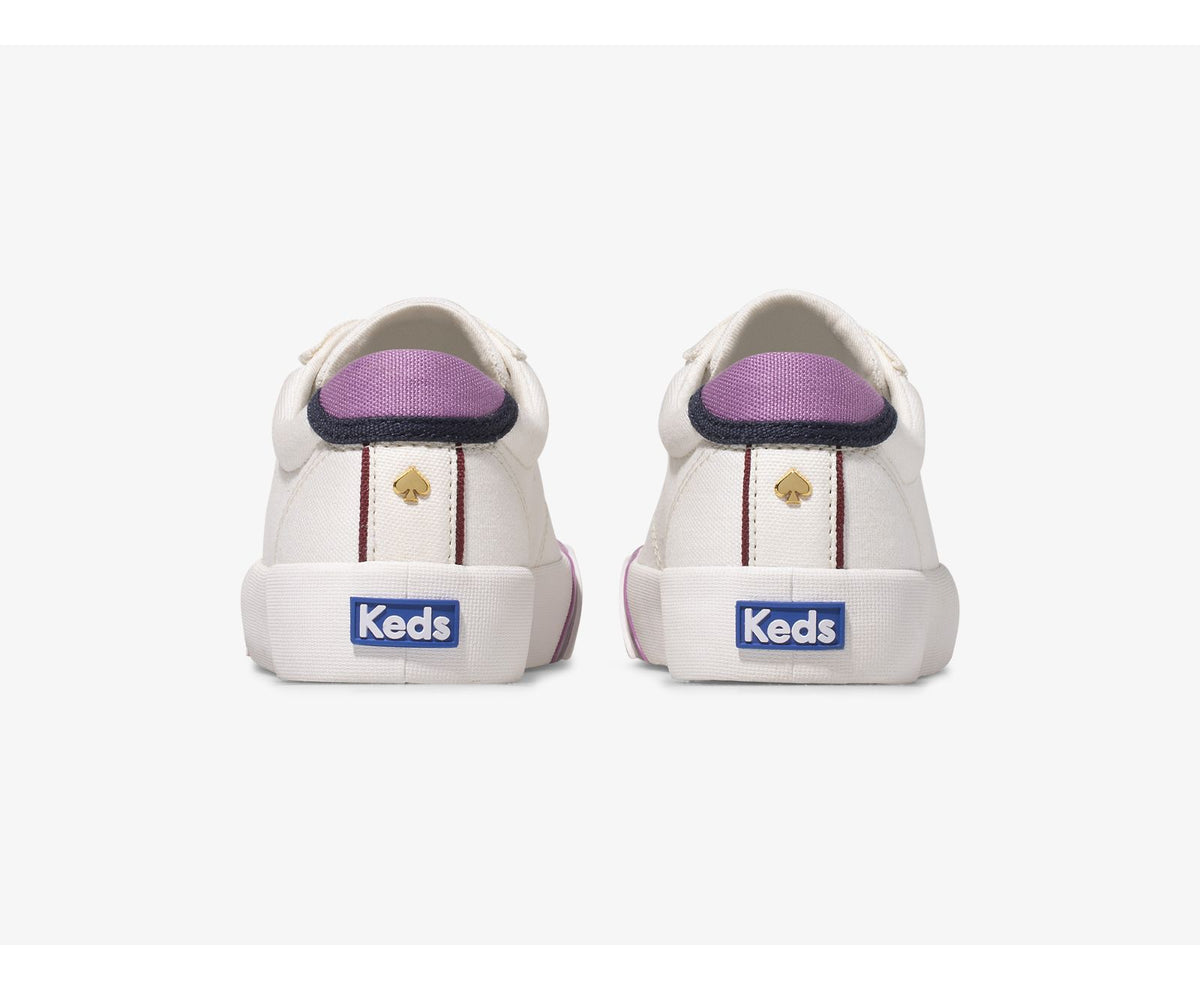Keds Women Keds x kate spade new york Crew Kick 75 Stripe Bumper Canvas