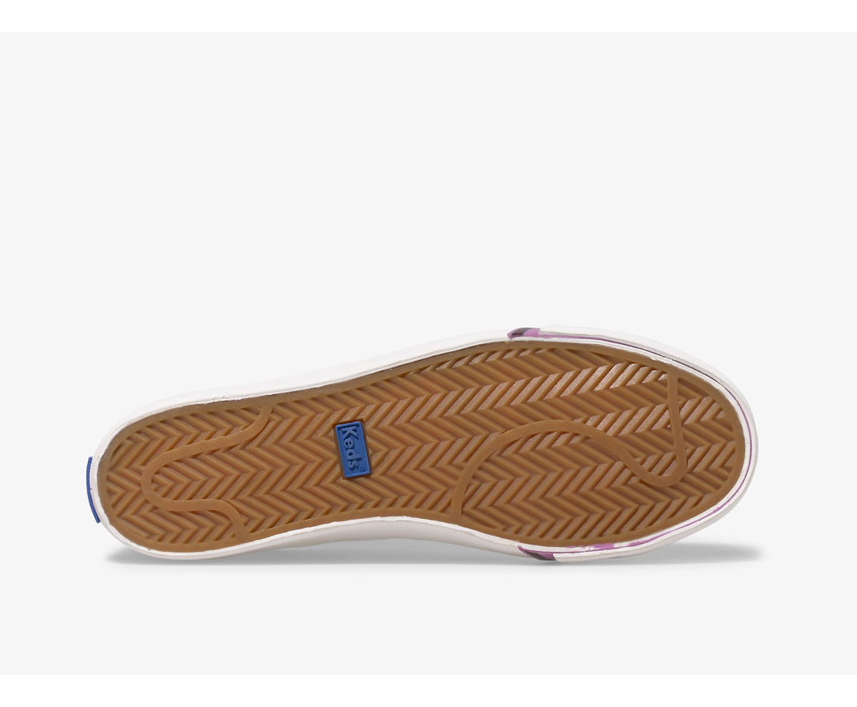 Keds Women Keds x kate spade new york Crew Kick 75 Stripe Bumper Canvas