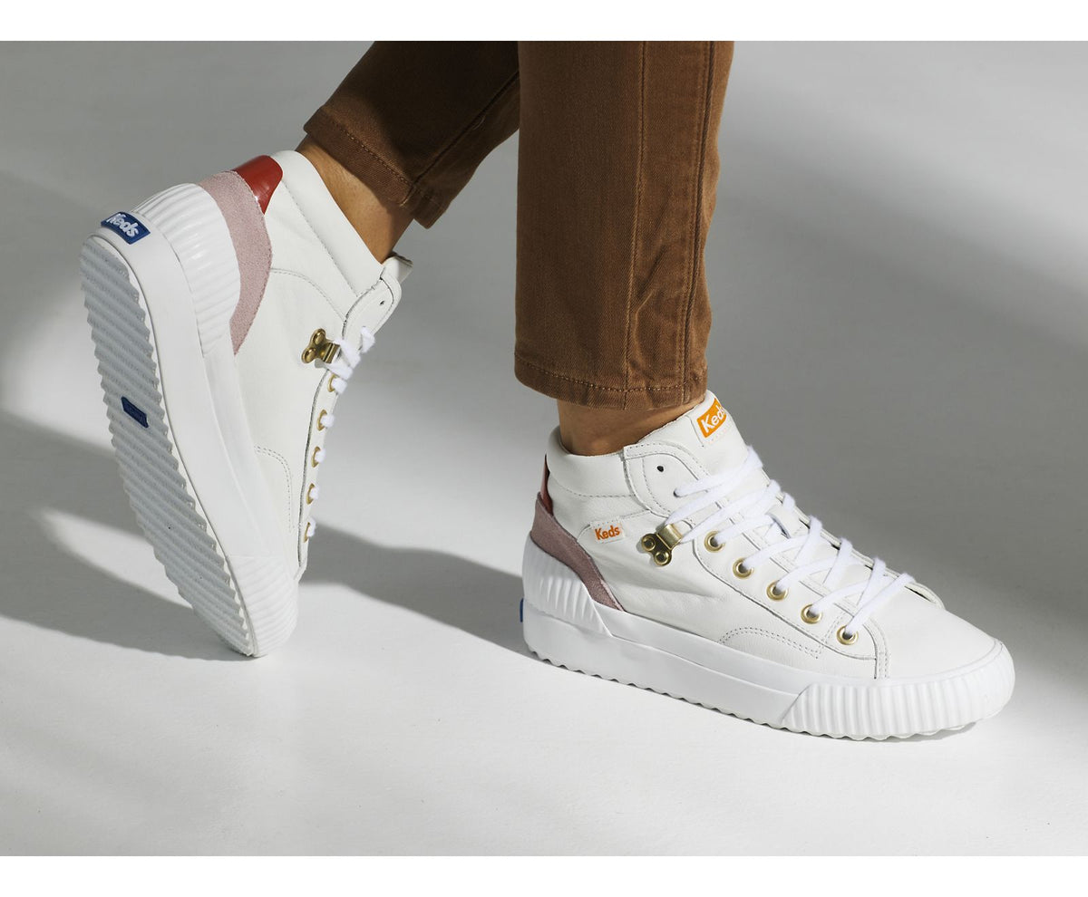Keds Women Demi Mid TRX Leather