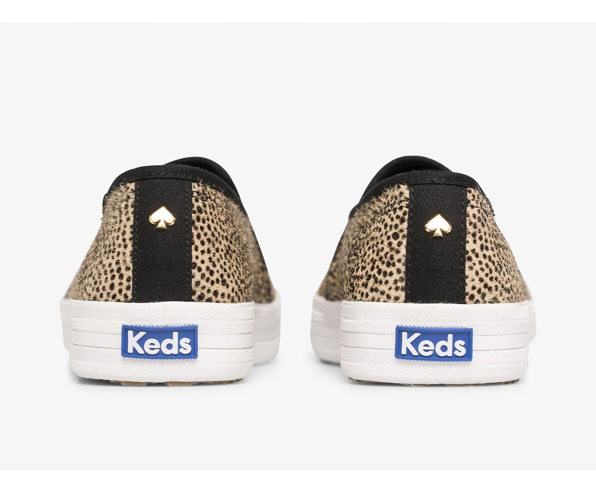 Keds Women Keds x kate spade new york Double Decker Tiny Dot Calf Hair