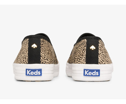 Keds Women Keds x kate spade new york Double Decker Tiny Dot Calf Hair