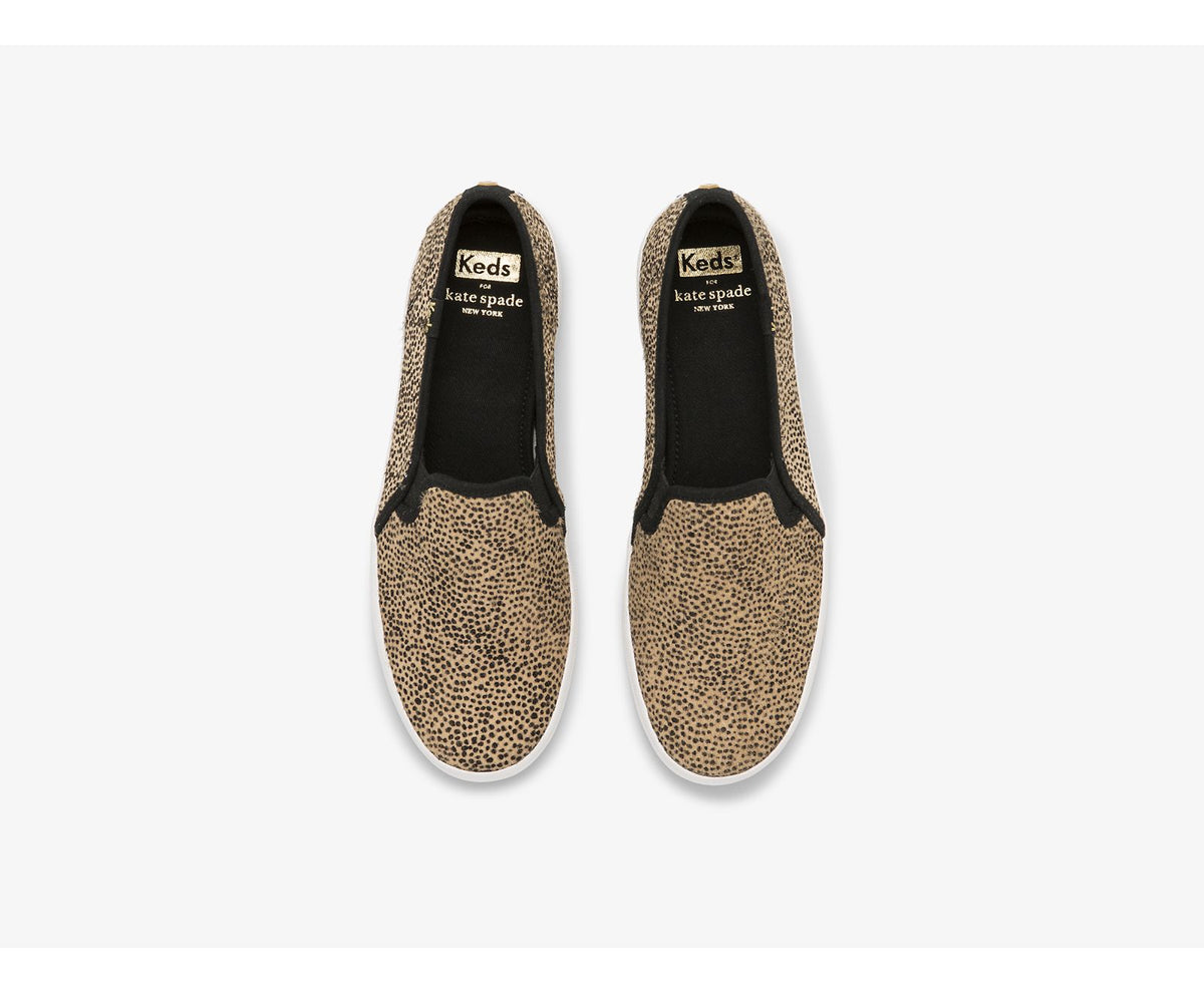 Keds Women Keds x kate spade new york Double Decker Tiny Dot Calf Hair