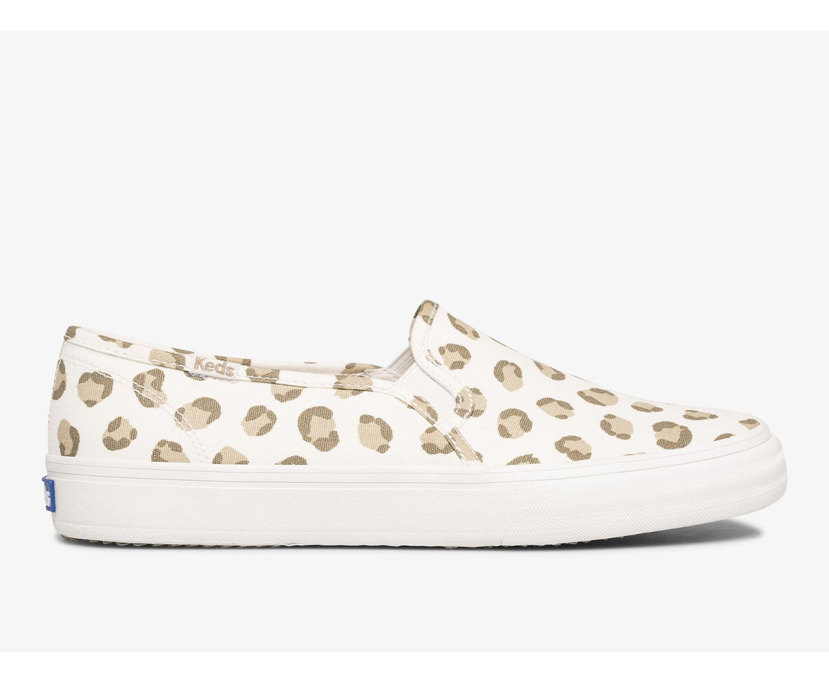Keds Women Double Decker Leopard