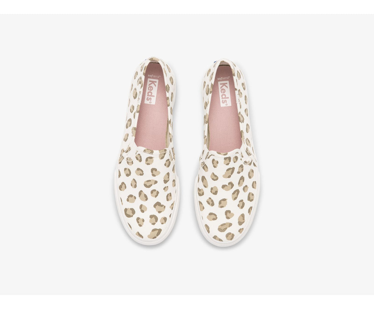 Keds Women Double Decker Leopard