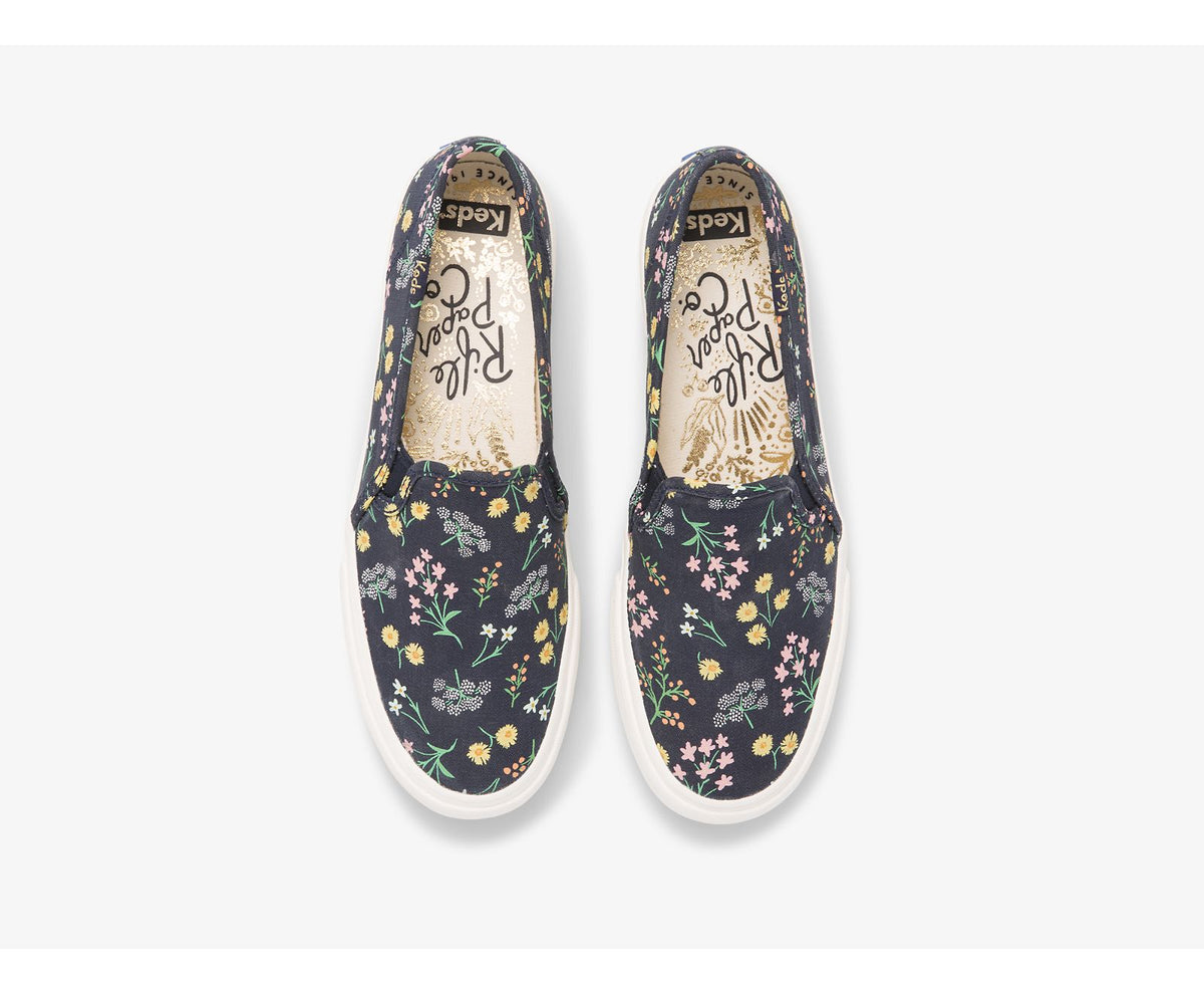 Keds Women Keds x Rifle Paper Co. Double Decker Petite Fleurs Printed