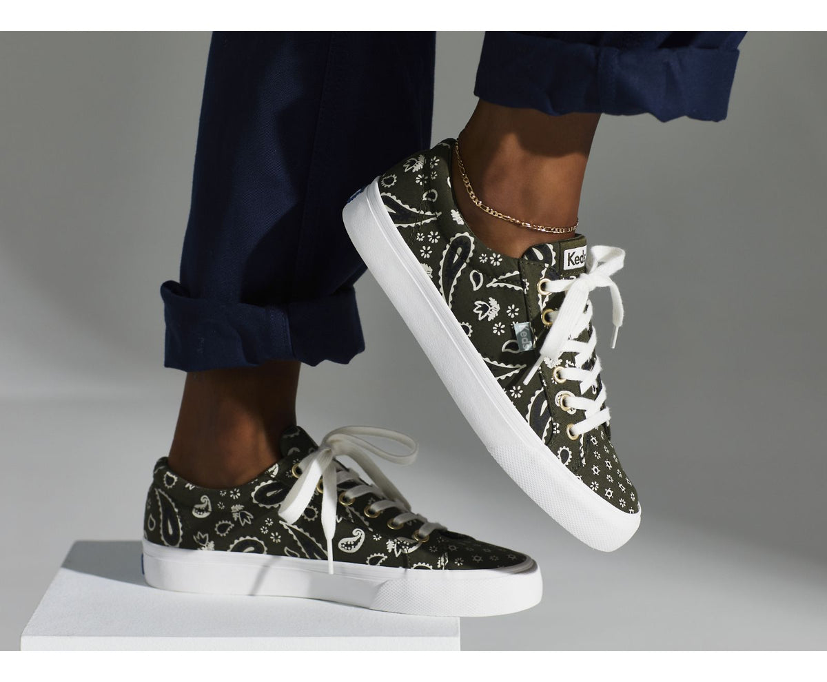 Keds Women Jump Kick Feat. Organic Bandana