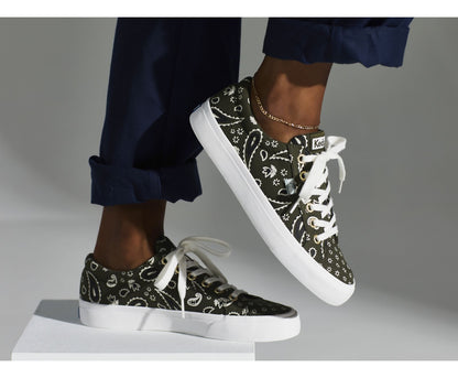 Keds Women Jump Kick Feat. Organic Bandana